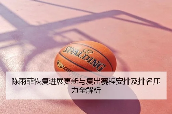 陈雨菲恢复进展更新与复出赛程安排及排名压力全解析